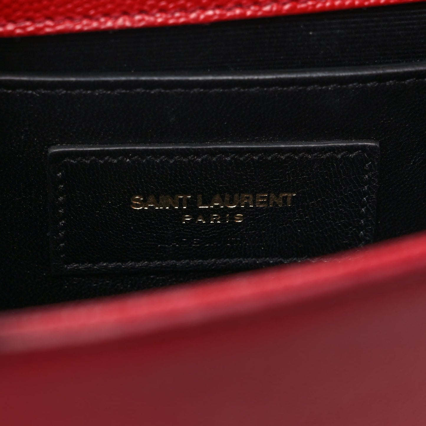 Grain De Poudre Small Monogram Kate Satchel Red