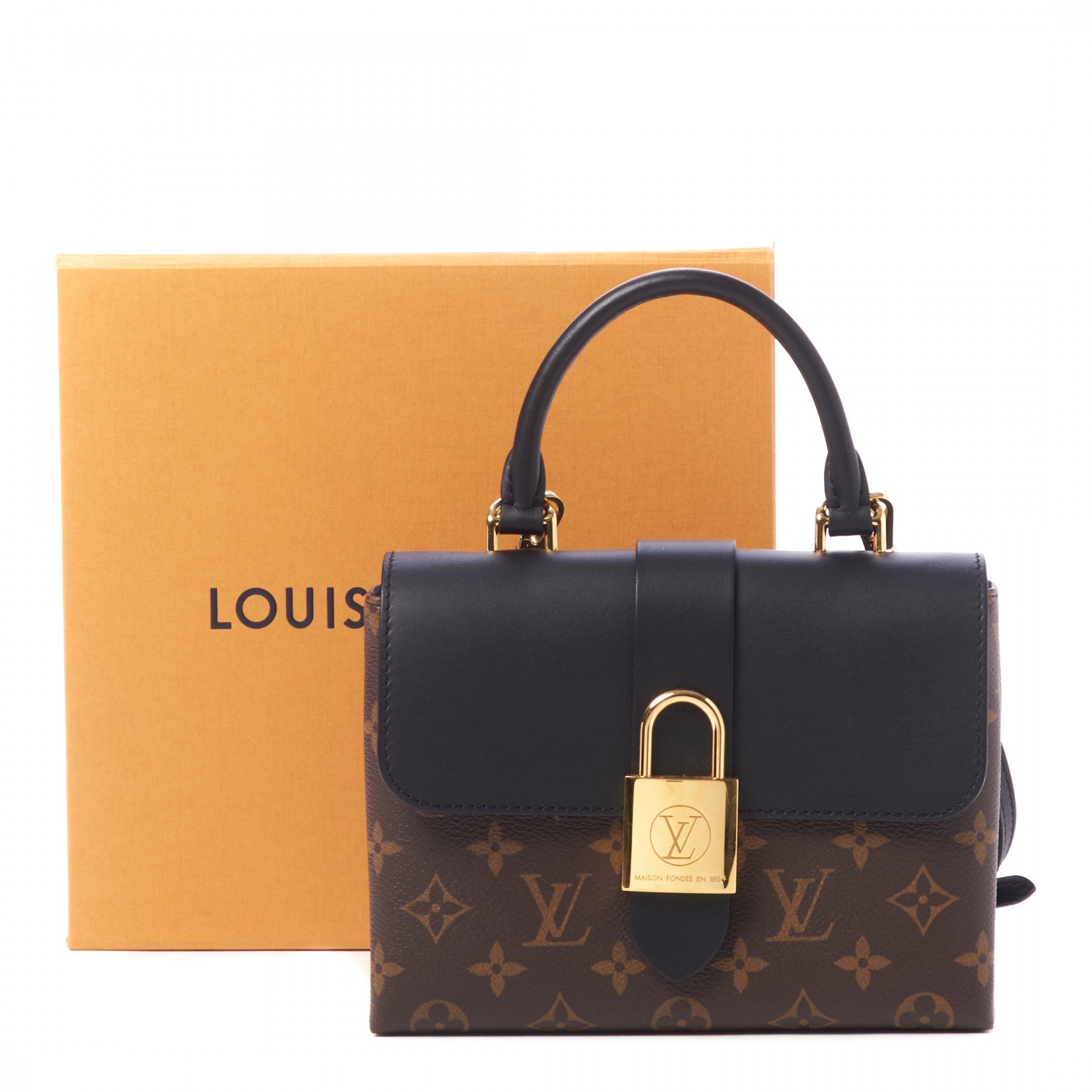 Louis Vuitton Monogram Locky BB Black 9 of 9