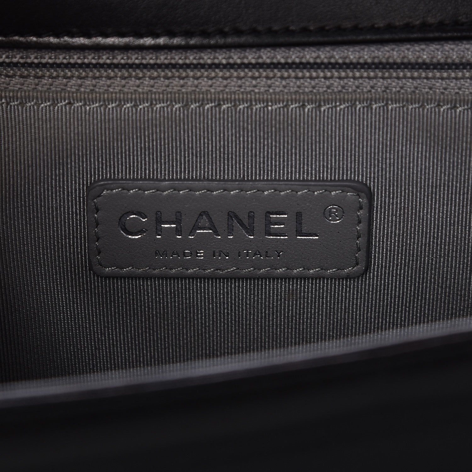 Chanel Lambskin Quilted Large Boy Flap Black 7 of 8