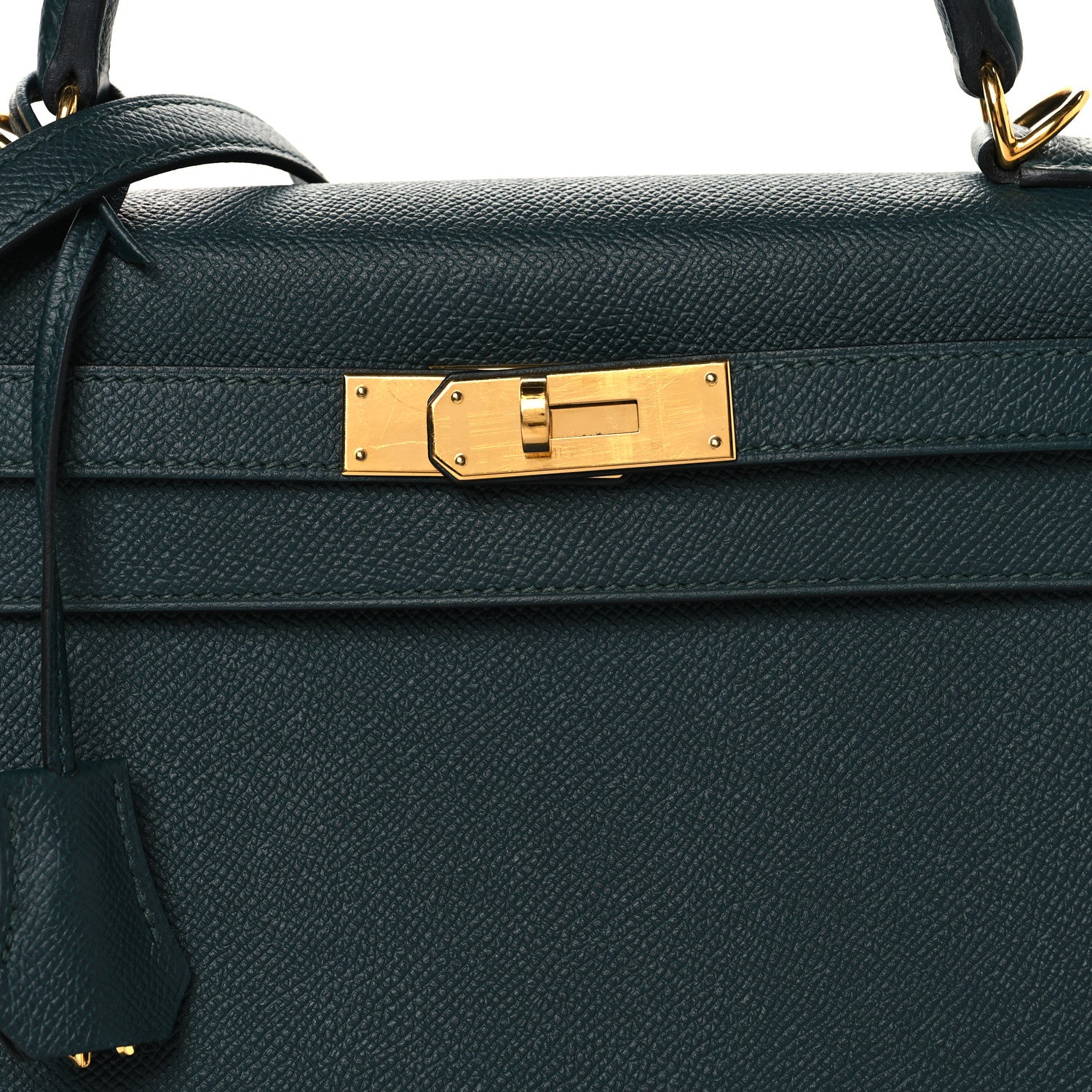 Hermes Epsom Kelly Sellier 28 Vert Cypress 7 of 11