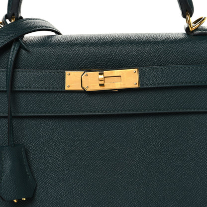 Hermes Epsom Kelly Sellier 28 Vert Cypress 7 of 11