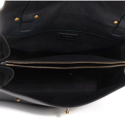 Saint Laurent Calfskin Large Muse Two Black 5 of 9