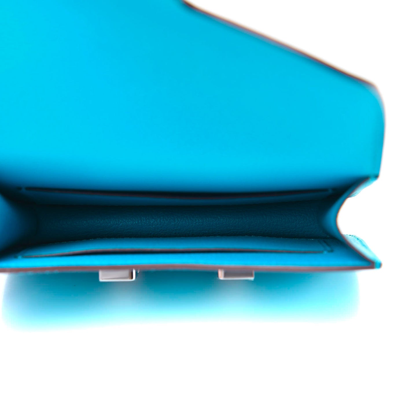 Evercolor Bi-Color Constance Slim Wallet Bleu Frida Rose Mexico