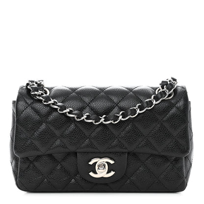 Chanel Caviar Quilted Mini Rectangular Flap Black 1 of 12