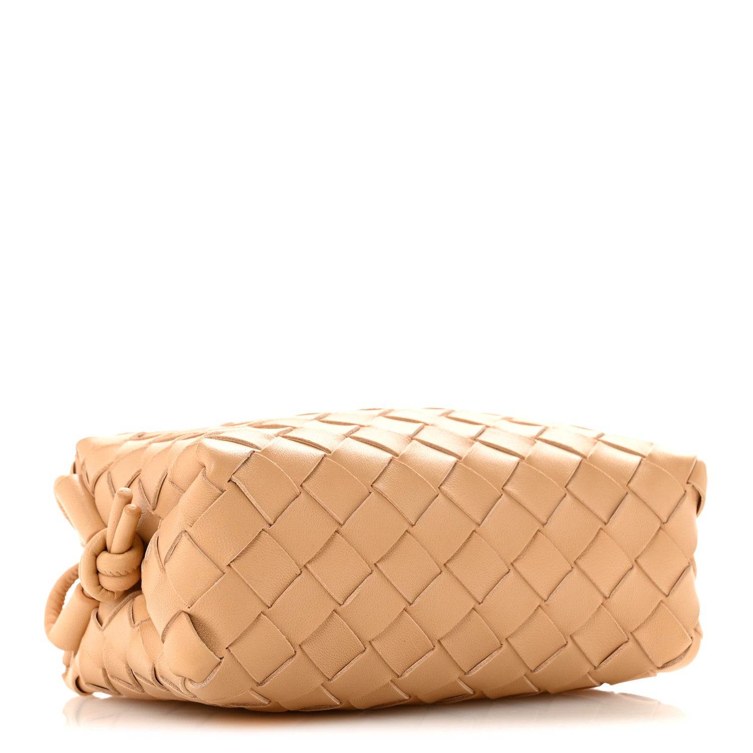 Bottega Veneta Nappa Intrecciato Mini Loop Camera Bag Almond 4 of 9