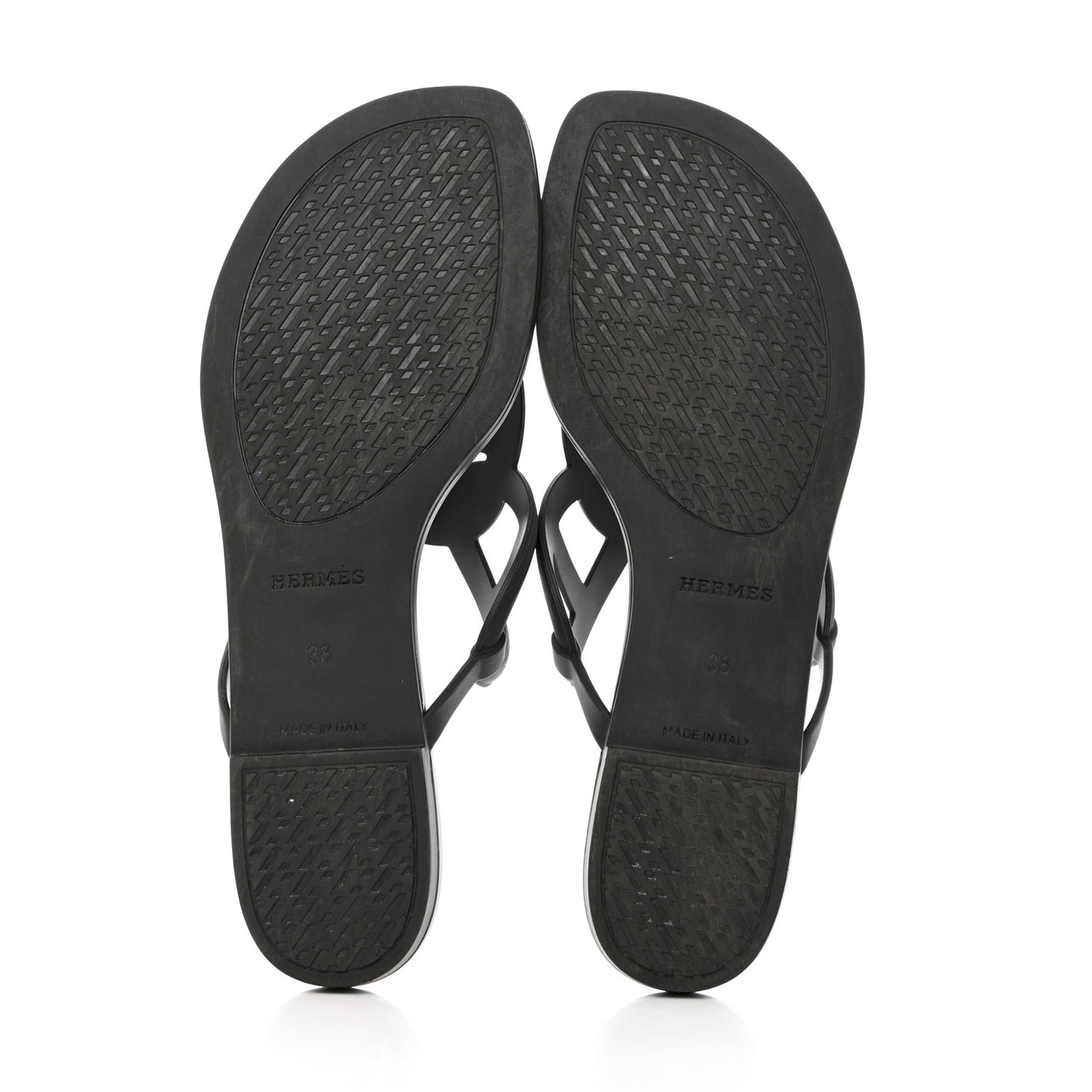 Rubber Womens Egerie Sandals 38 Black