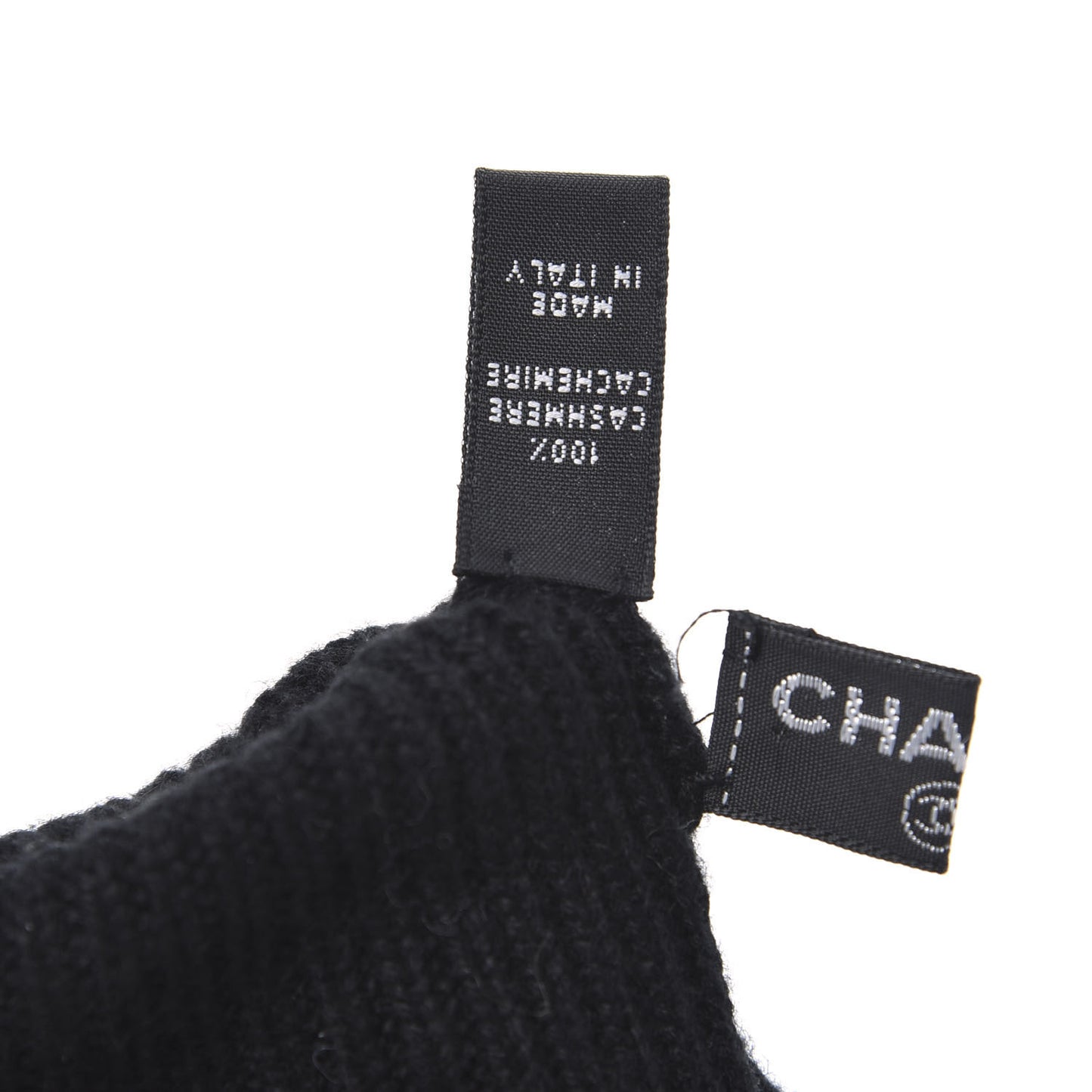 Cashmere Chain CC Gloves Black