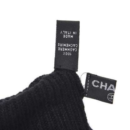 Chanel Cashmere Chain CC Gloves Black 3 of 4
