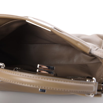 Fendi Nappa Mini Peekaboo Iconic Satchel Tortora 5 of 7