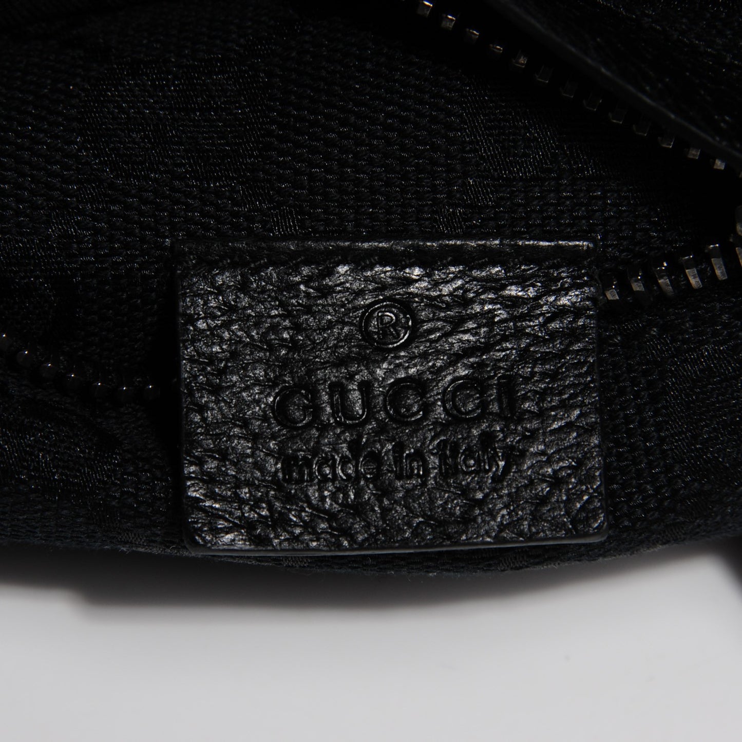 Monogram Belt Bag Black