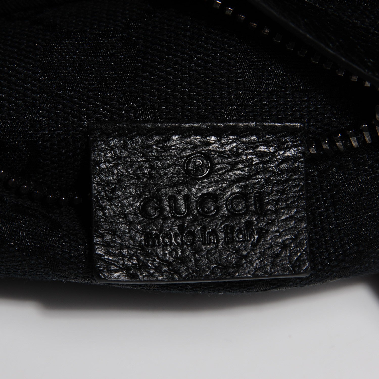Gucci Monogram Belt Bag Black 7 of 7