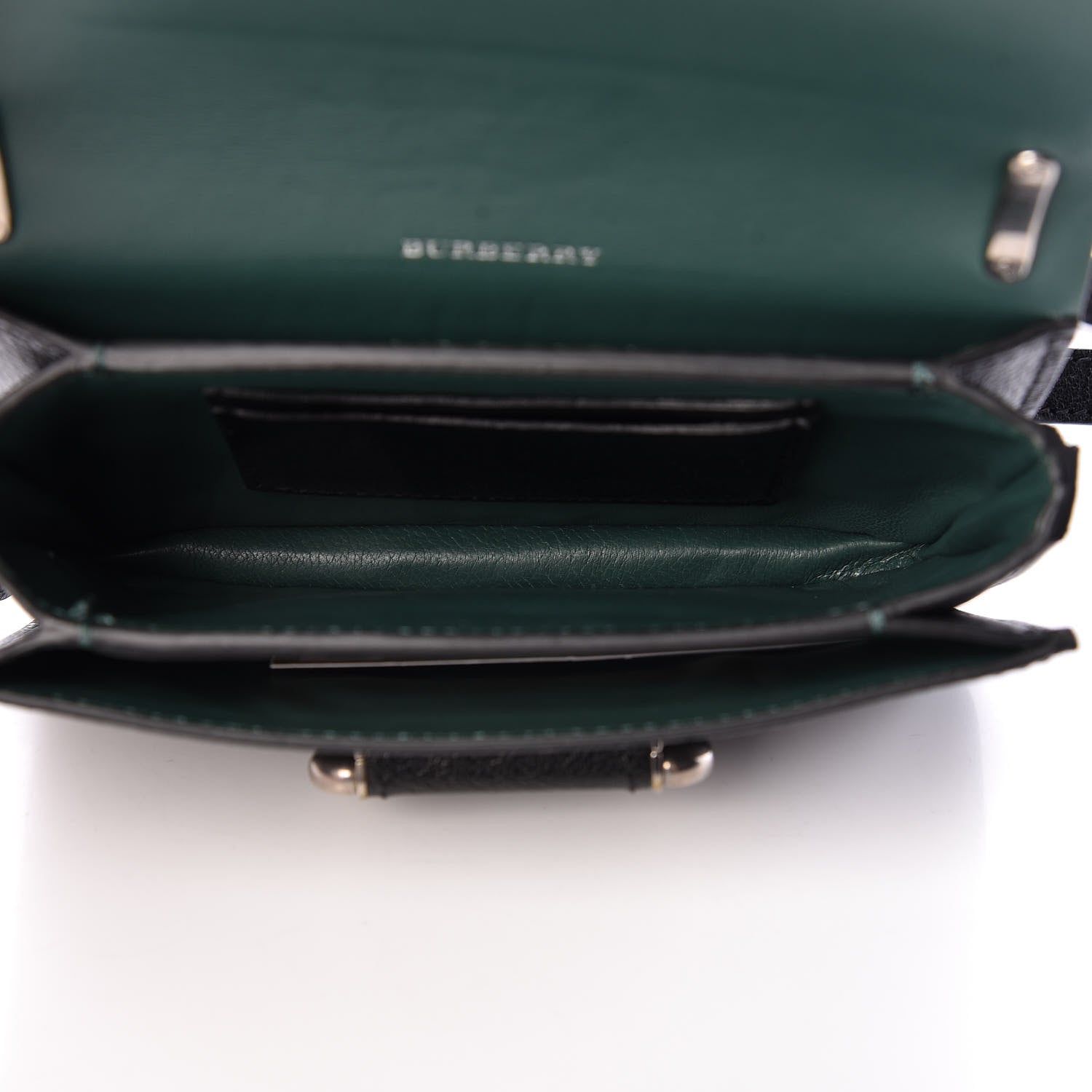 Burberry Goatskin Mini D-Ring Bag Black 5 of 12