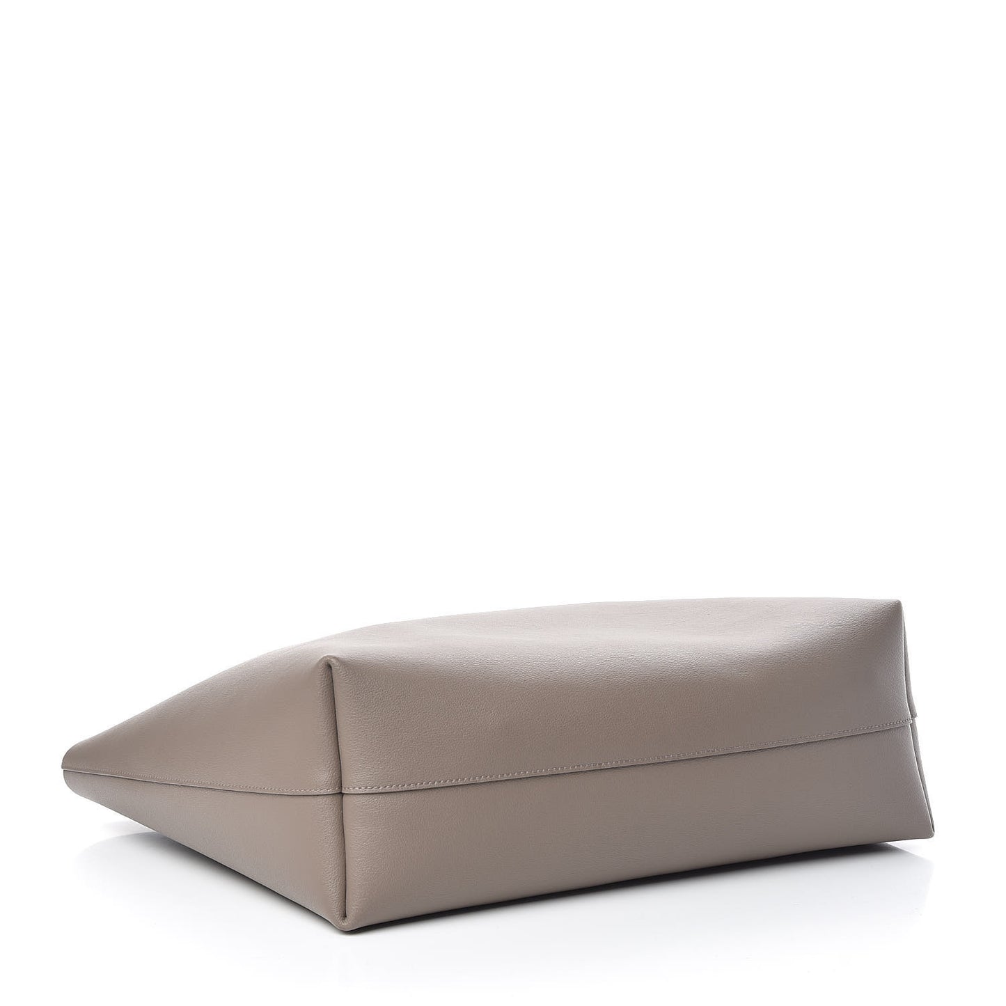 Calfskin Large Shopping Tote Taupe