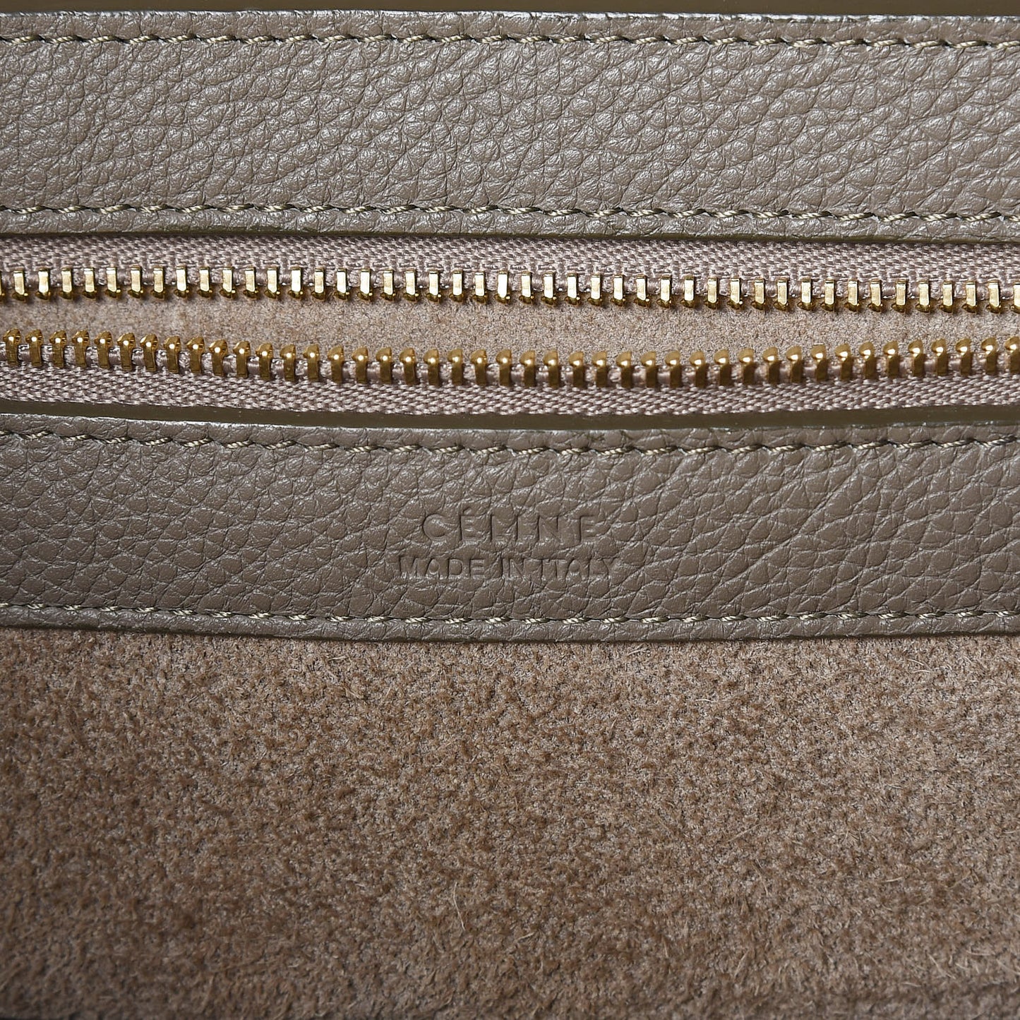 Soft Grained Calfskin Medium Belt Cabas Phantom Souris