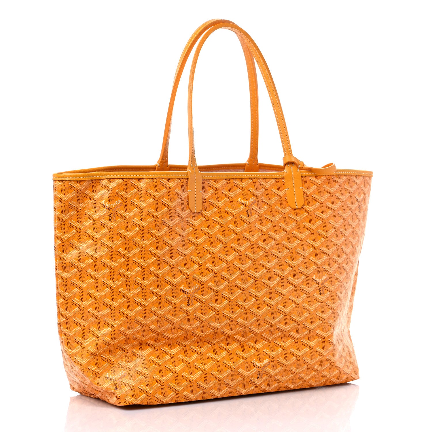Goyard Goyardine Super Dog Saint Louis PM Yellow 3 of 8