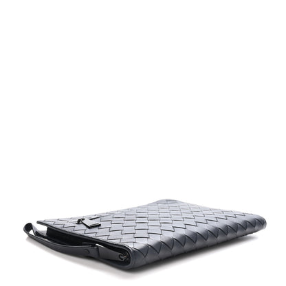 Bottega Veneta Calfskin Intrecciato Document Case Black 4 of 10