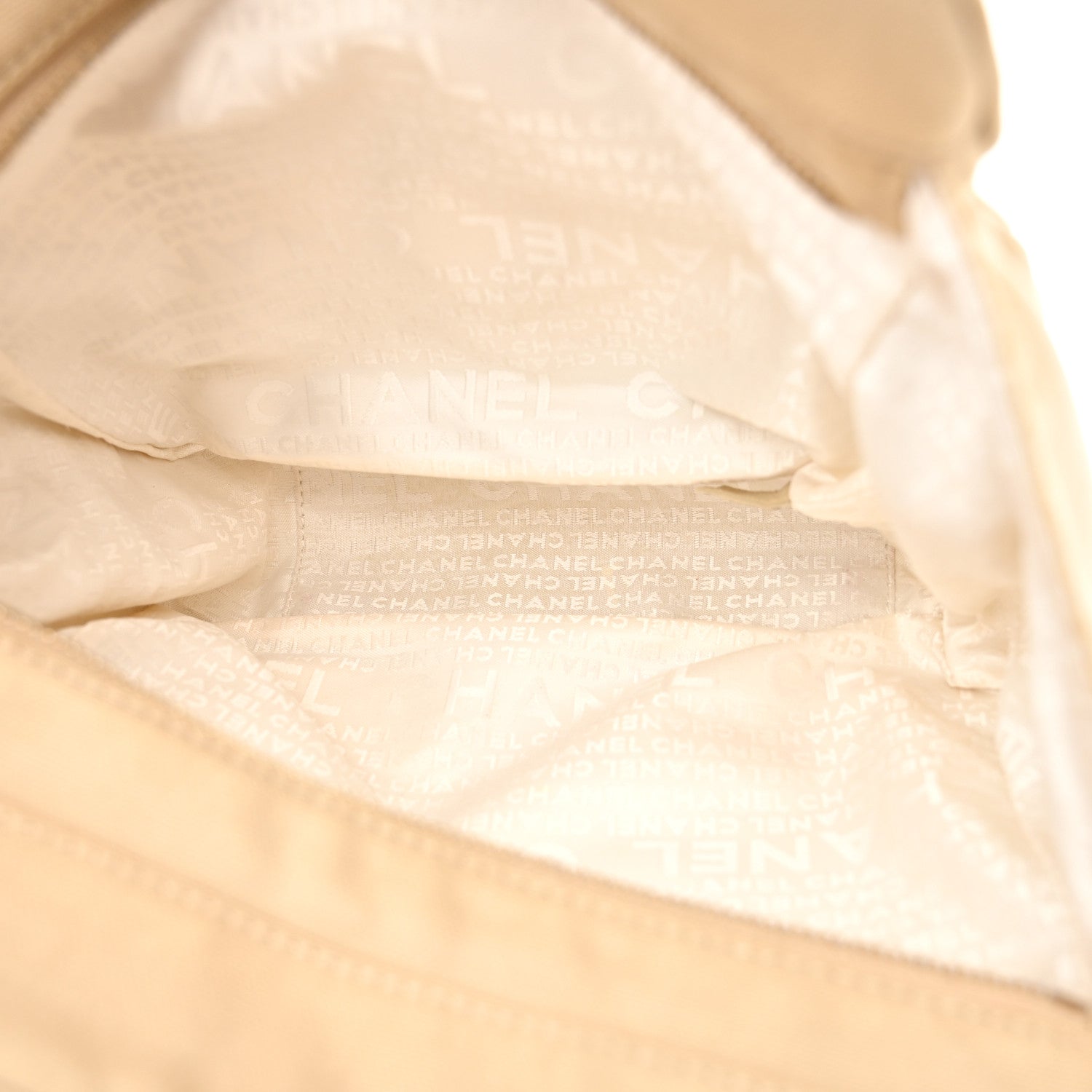 Chanel Canvas CC Handbag Green Pink Beige 5 of 11