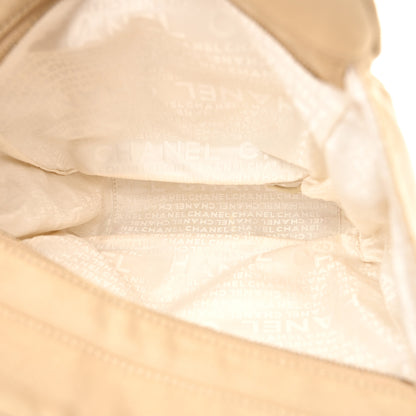 Chanel Canvas CC Handbag Green Pink Beige 5 of 11