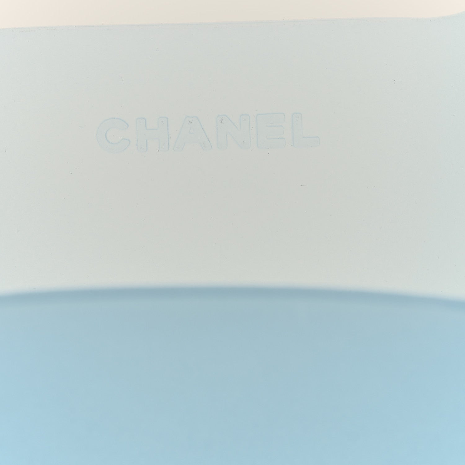 Chanel Jelly Rubber Tote Blue 6 of 10