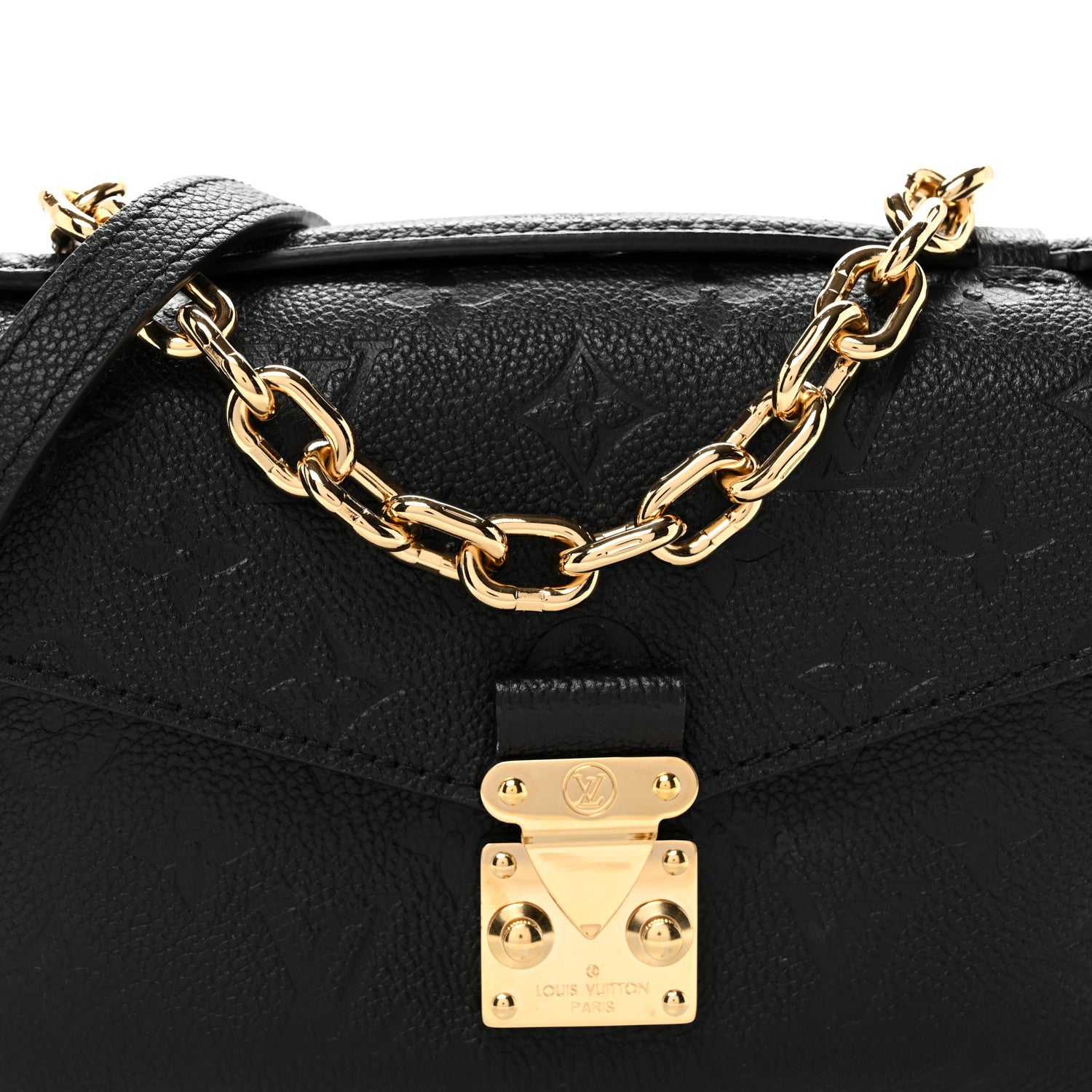 Louis Vuitton Empreinte Pochette Metis East West Black 7 of 9