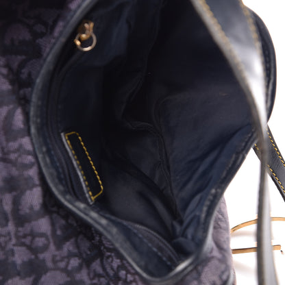 Christian Dior Monogram Saddle Bag Blue 5 of 14