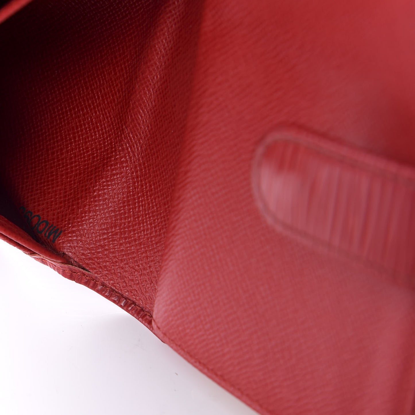 Epi French Purse Wallet Castillan Red