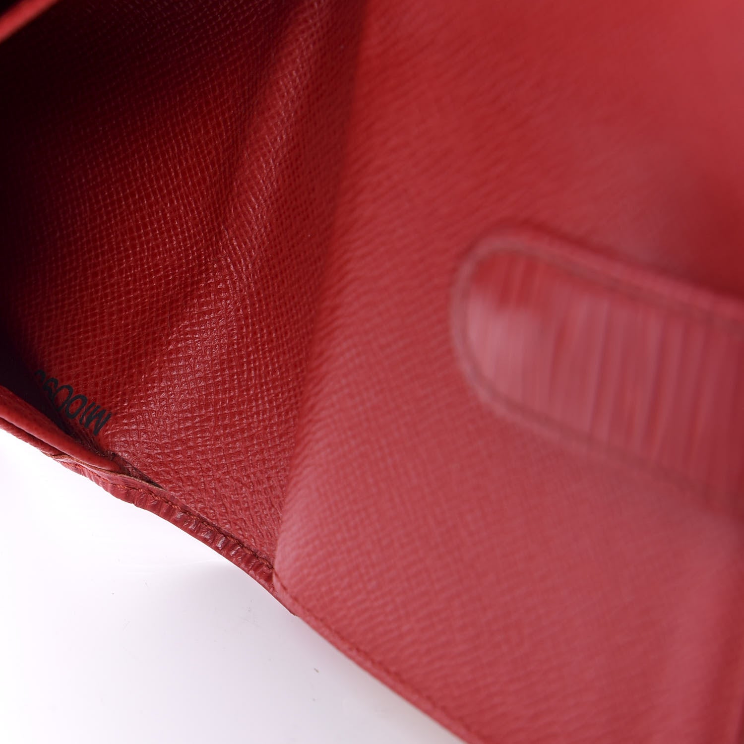 Louis Vuitton Epi French Purse Wallet Castillan Red 6 of 8