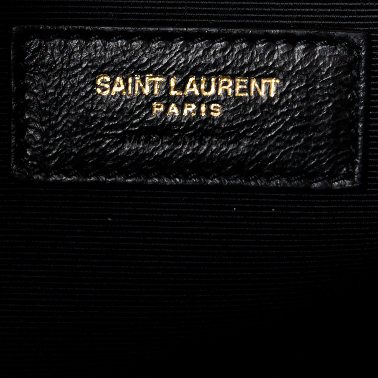 Saint Laurent Grain De Poudre Mixed Matelasse Large Triquilt Monogram Satchel Dark Beige 7 of 11