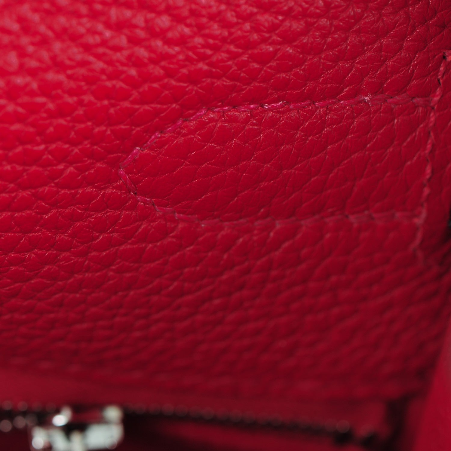 Hermes Togo Kelly Retourne 35 Rouge Casaque 19 of 26