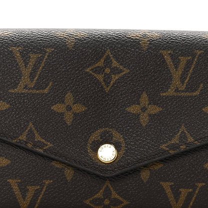 Louis Vuitton Monogram Sarah Wallet NM Fuchsia 8 of 9