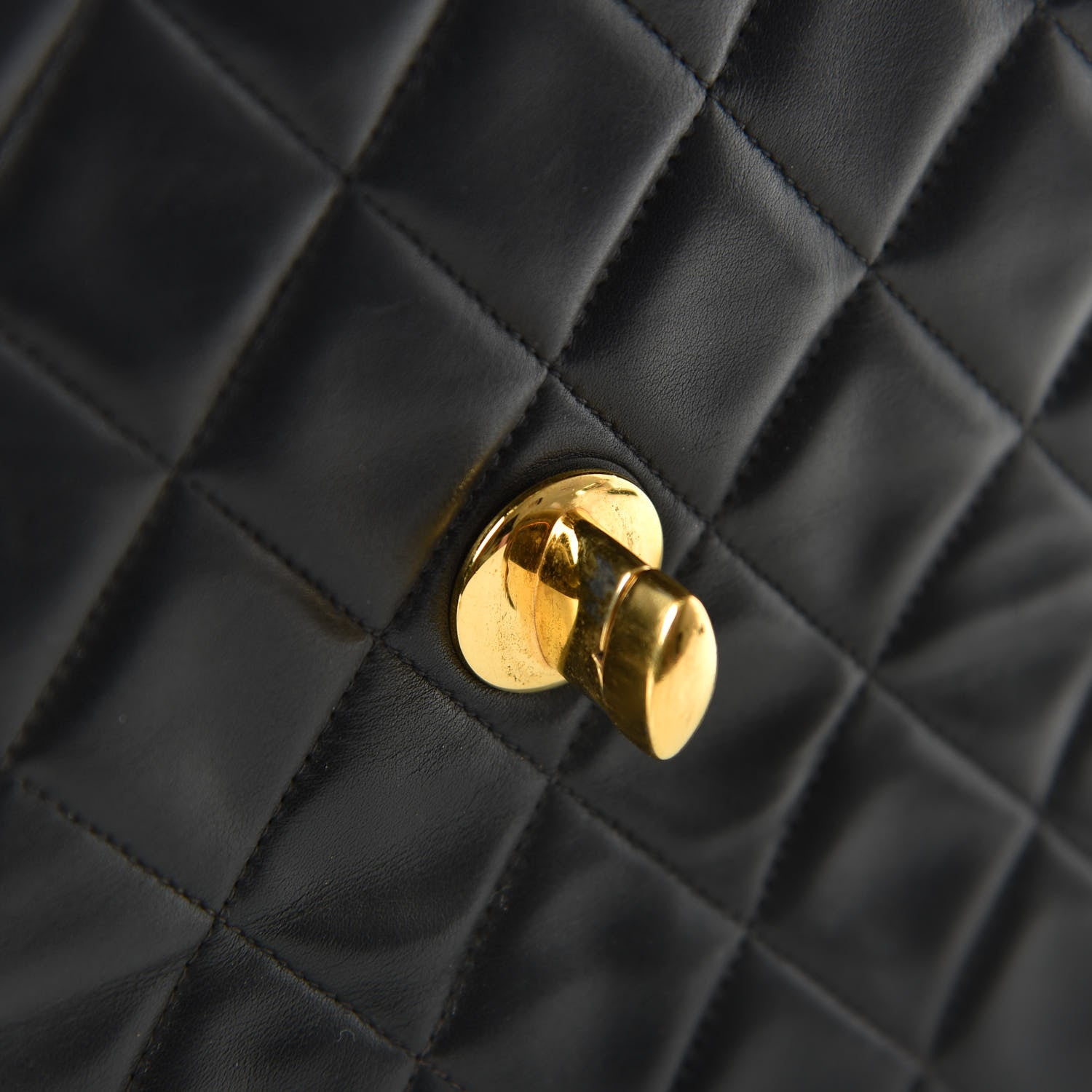 Chanel Lambskin Quilted XL Jumbo Single Flap Black 11 of 13