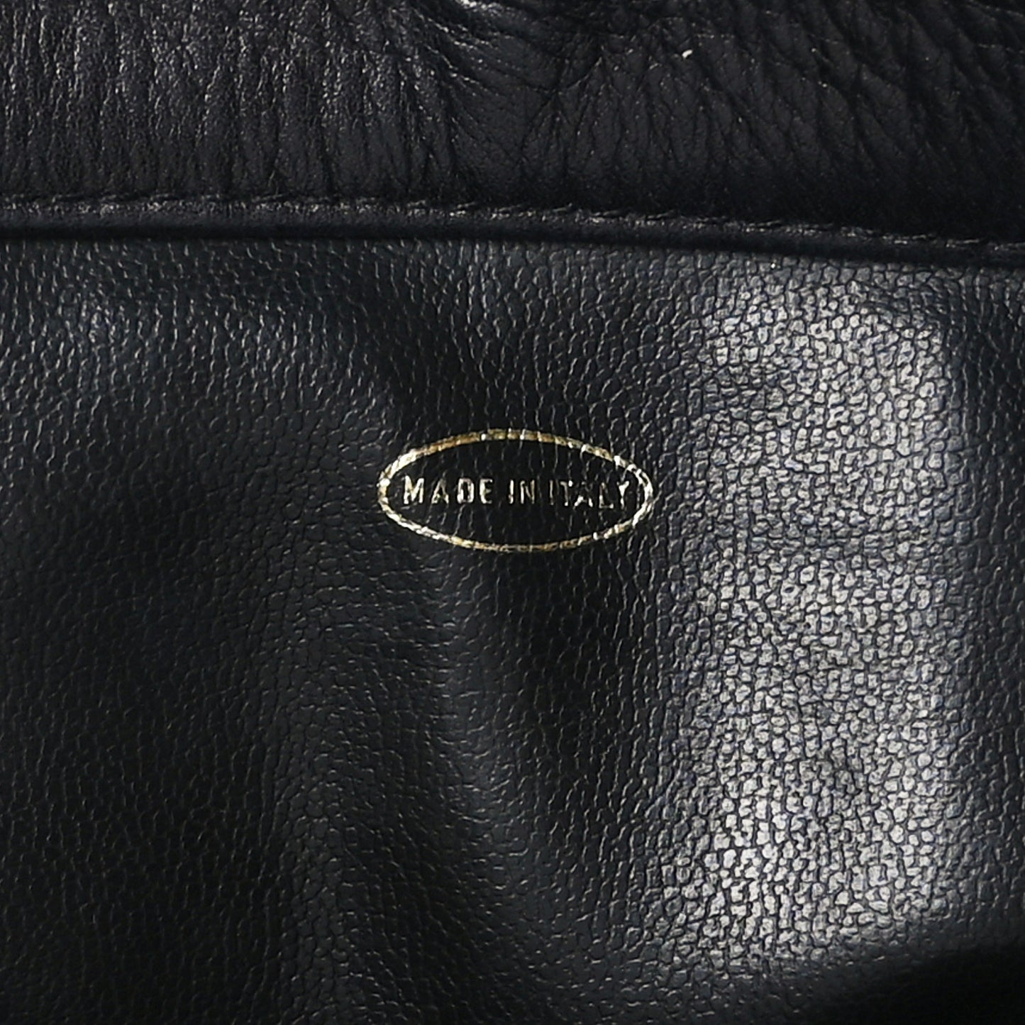Lambskin Quilted Shoulder Bag Black