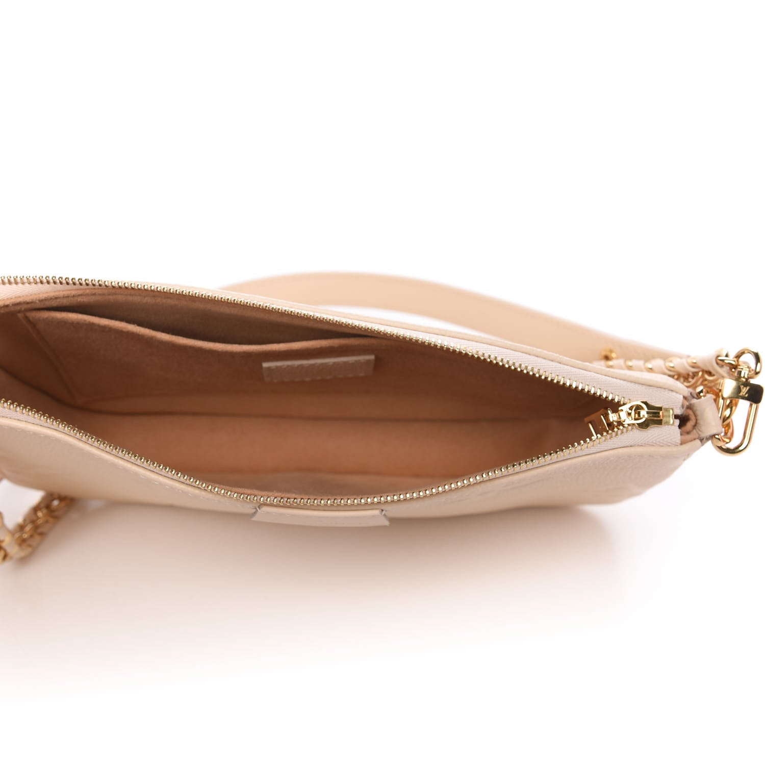 Louis Vuitton Empreinte Monogram Giant Multi Pochette Accessories Cream 5 of 10