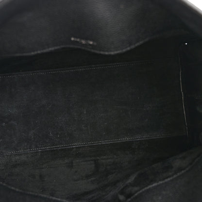 Saint Laurent Grained Calfskin Small Supple Sac De Jour Black 6 of 14