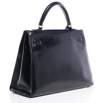 Hermes Box Kelly Sellier 32 Black 3 of 7