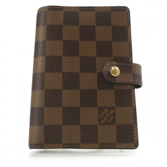 Louis Vuitton Damier Ebene Small Ring Agenda 1 of 7