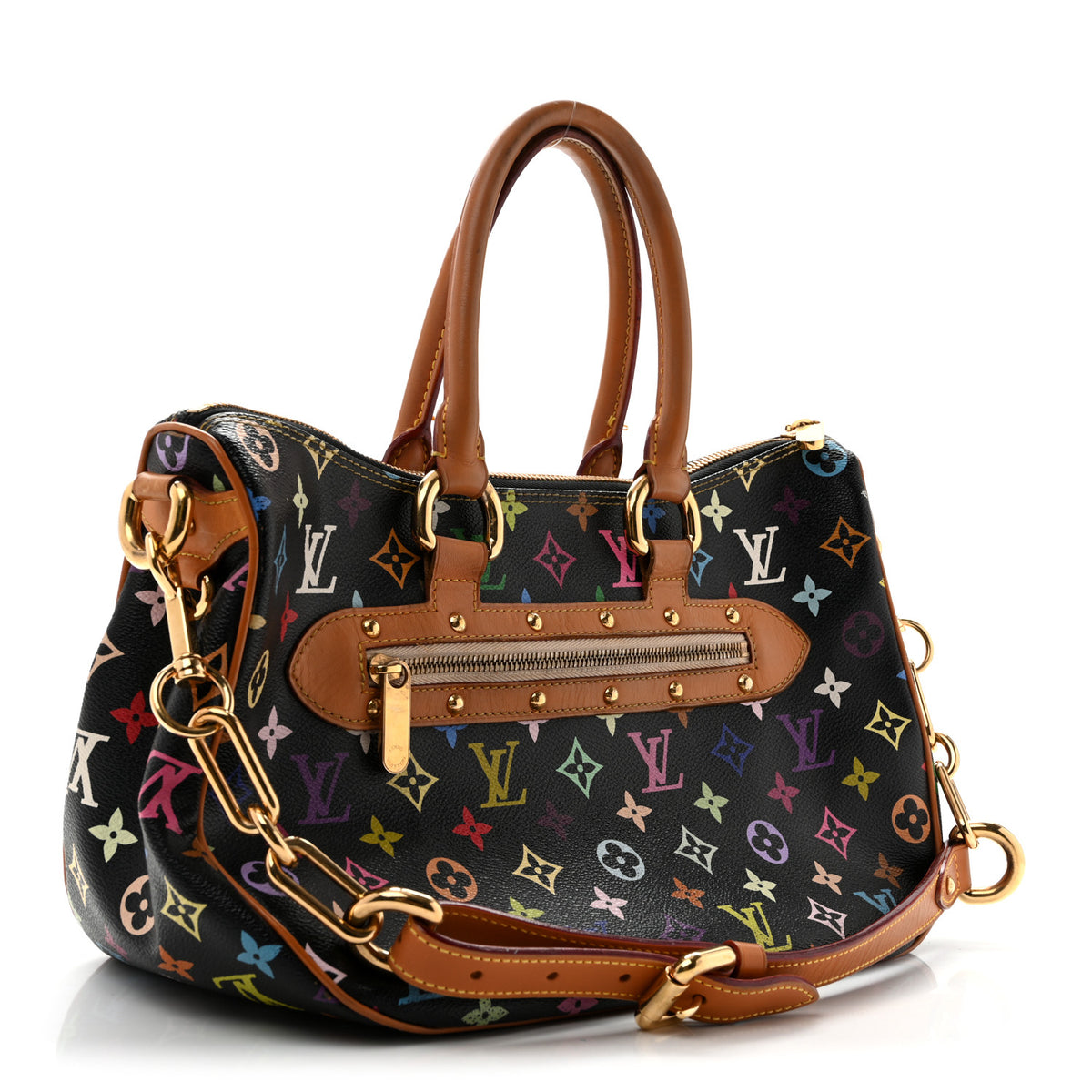 Monogram Multicolor Rita Black