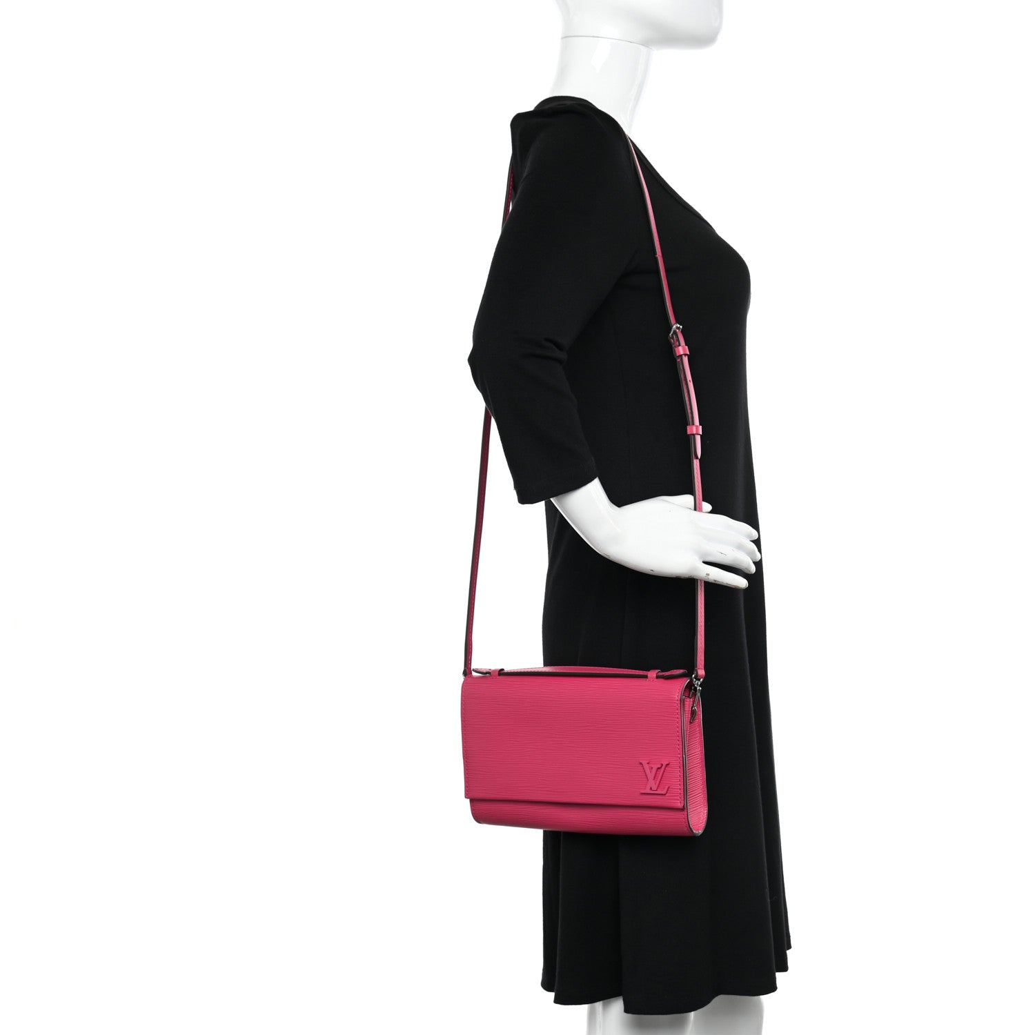 Louis Vuitton Epi Clery Hot Pink 2 of 11