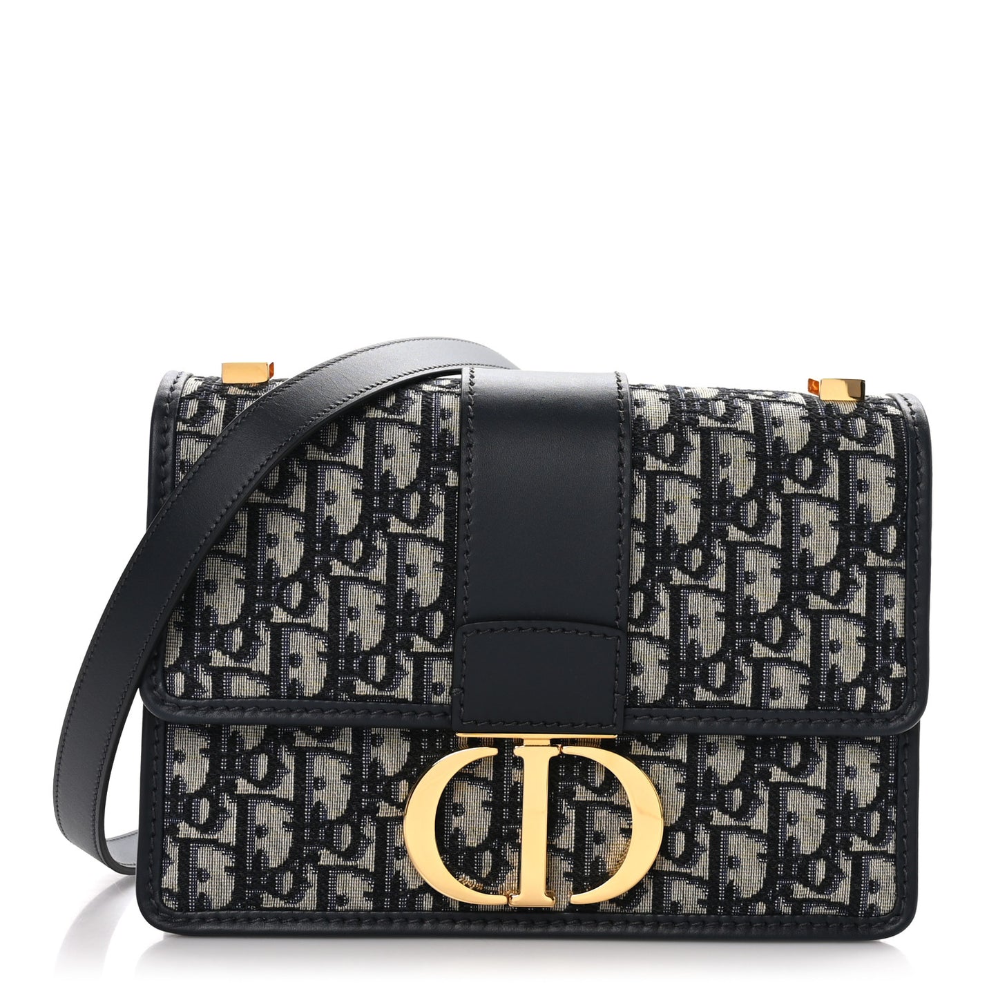 Oblique 30 Montaigne Flap Bag Blue
