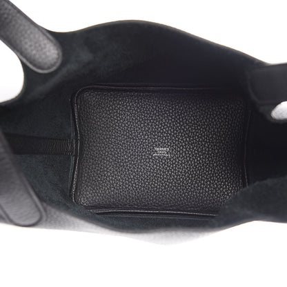 Hermes Taurillon Clemence Picotin Lock 18 PM Black 5 of 10
