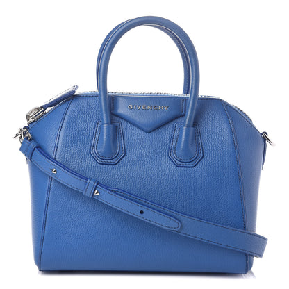 Givenchy Sugar Goatskin Mini Antigona Indigo Blue 1 of 12
