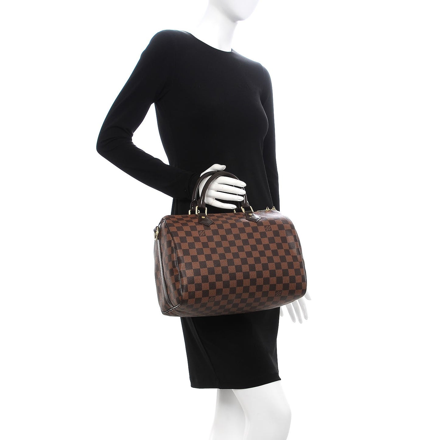 Damier Ebene Speedy Bandouliere 30