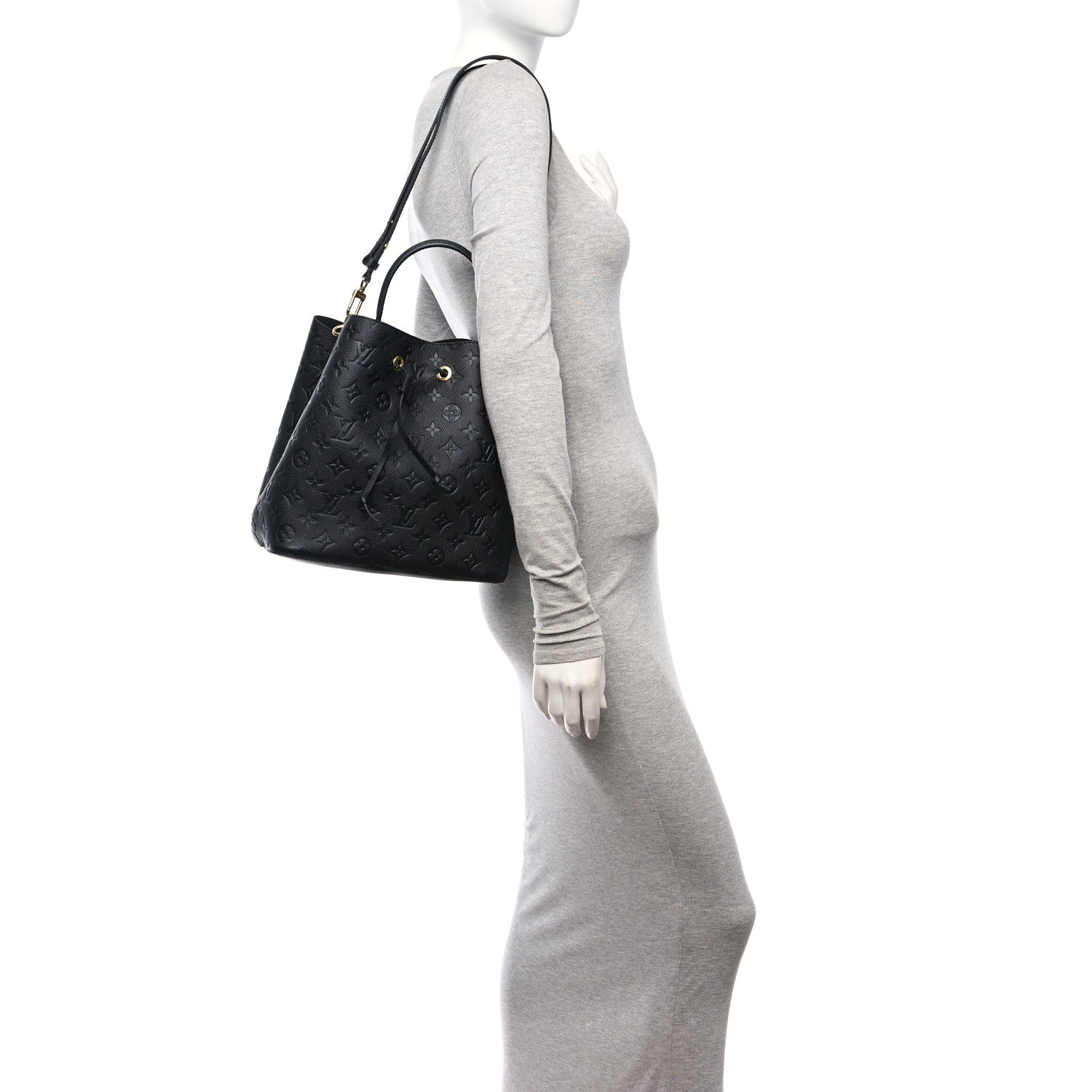 Louis Vuitton Empreinte Neonoe MM Black 2 of 10