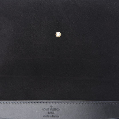 Louis Vuitton Calfskin Chain Louise MM Black 13 of 13