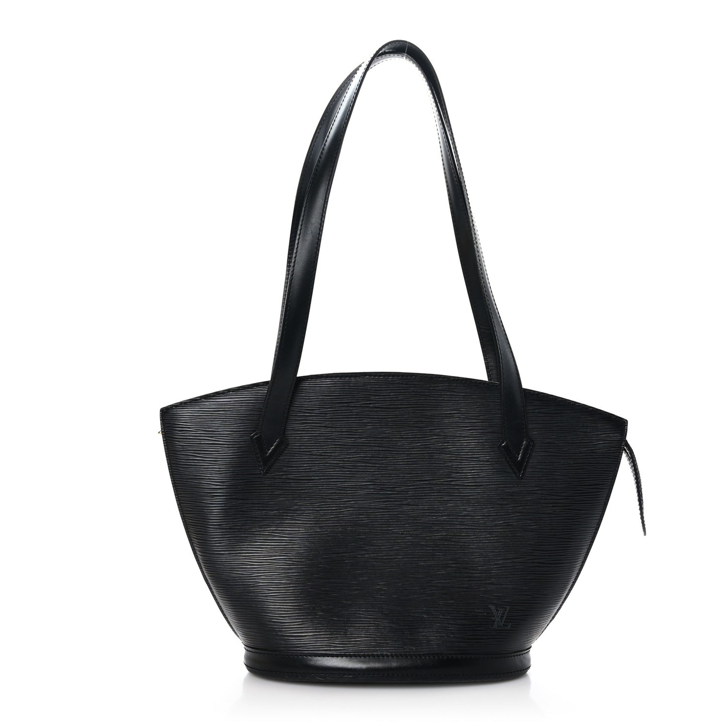 Epi Saint Jacques PM Long Straps Black