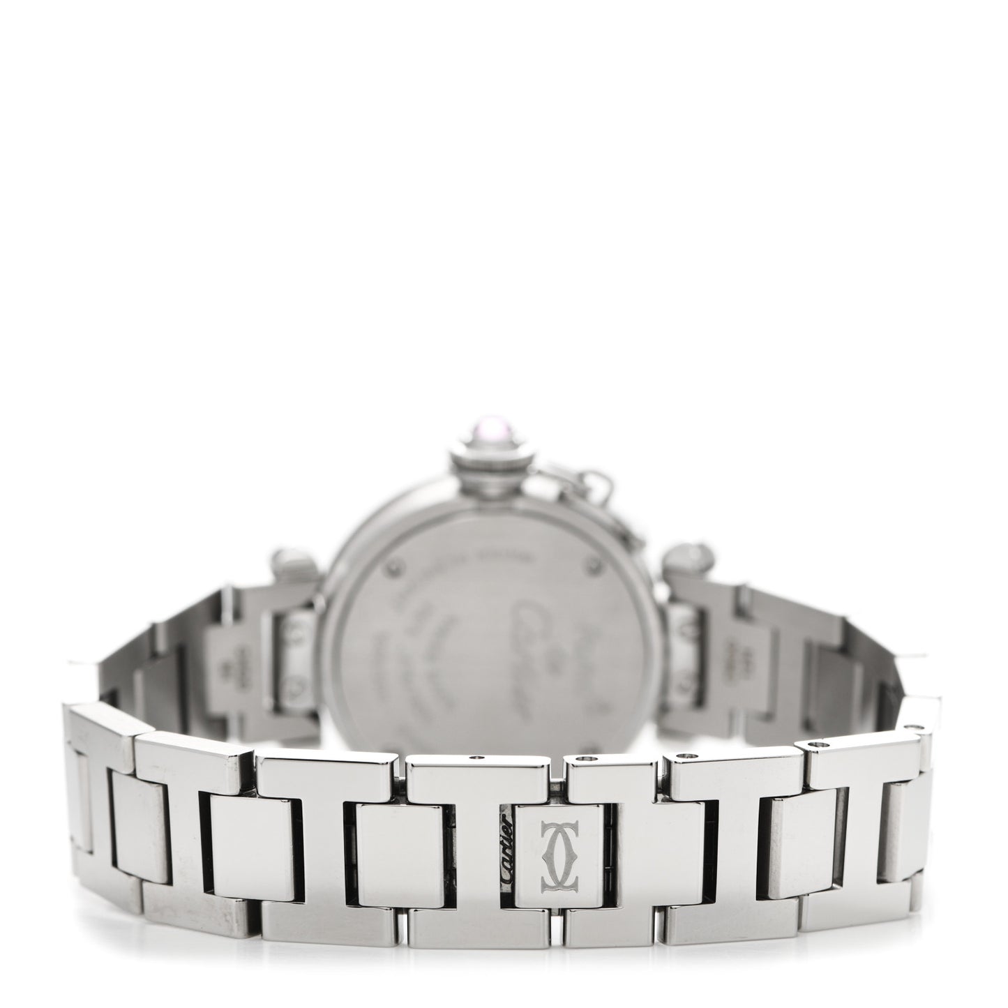 Stainless Steel 27mm Miss Pasha Quartz Watch Pink