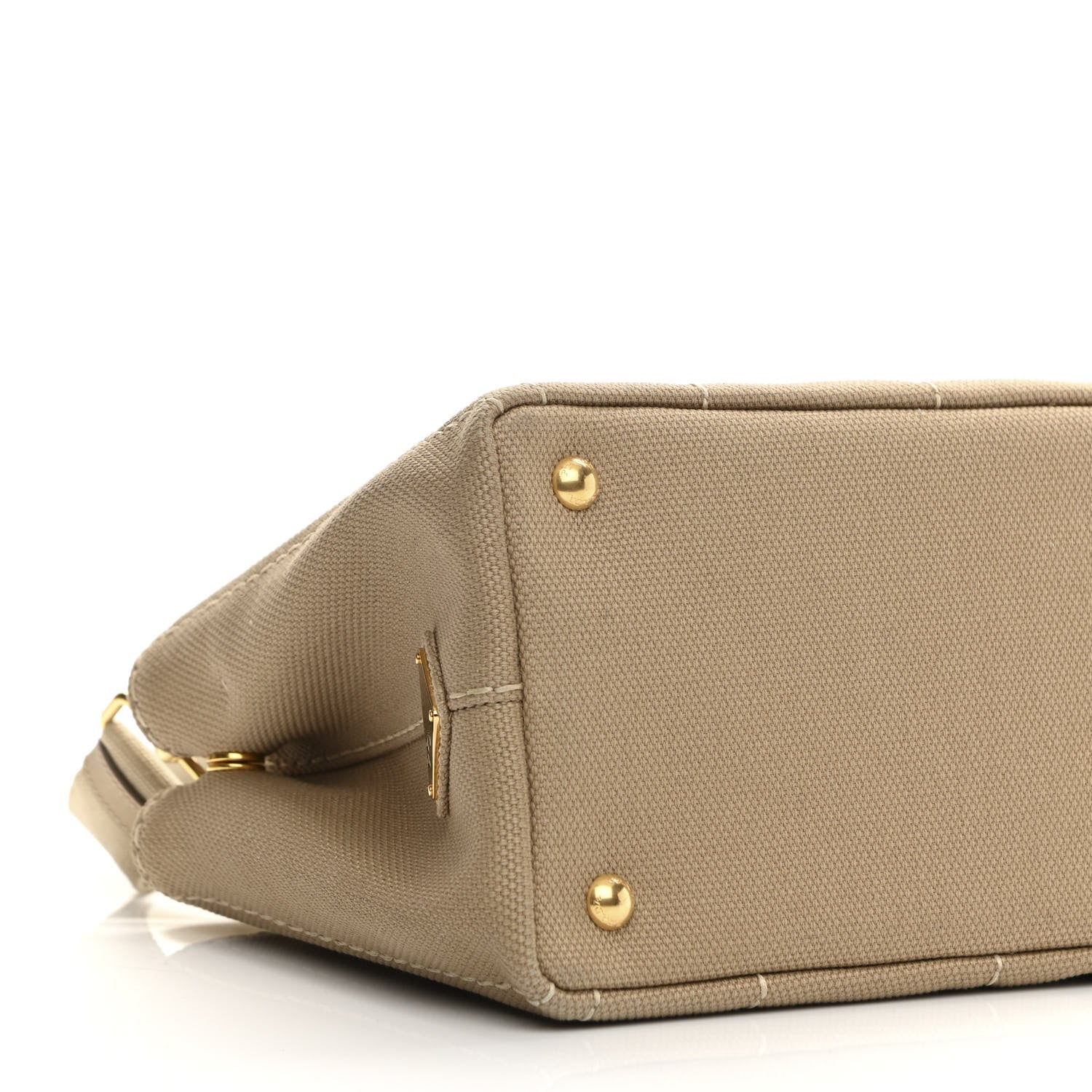 Prada Canapa Small Logo Tote Deserto 10 of 11