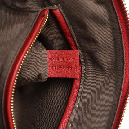 Chloe Calfskin Medium Marcie Satchel Red 7 of 11