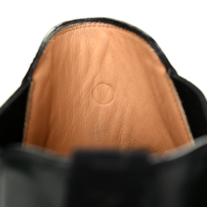 Louis Vuitton Hand Waxed Calfskin Mens LV Vendome Chelsea Boots 8.5 Black 8 of 10