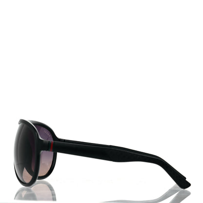 Gucci Acetate Web Aviator Sunglasses GG 1030N/S Black 2 of 6